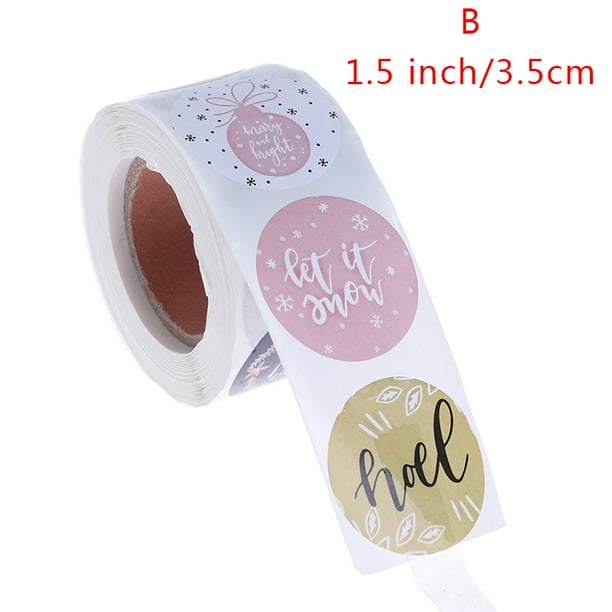 500pcs/roll Label Stickers Paper Merry Christmas Seal Labels Gifts Stationery 500pcs/roll Label Stickers Paper Merry Christmas Seal Labels Gifts Stationery